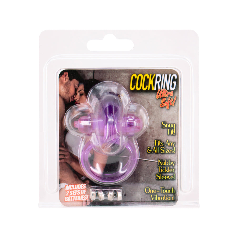 Rabbit Ultra Soft Vibrating Cockring