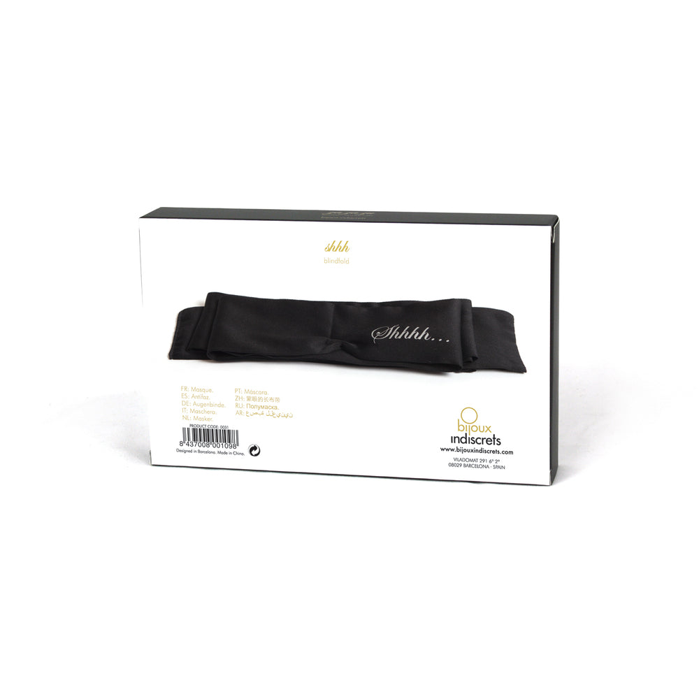 Bijoux Indiscrets Shhh Satin Luxury Blindfold