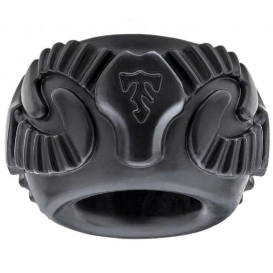 Perfect Fit Tribal Son Ram Ring 2 Pack Black